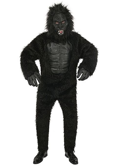 Authentic gorilla mascot outfit